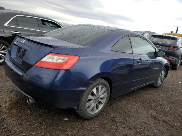 2HGFG1B82AH508015 - 2010 HONDA CIVIC EX BLUE photo 3