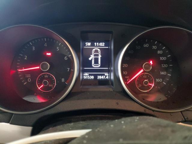 WVWAB7AJ0CW209769 - 2012 VOLKSWAGEN GOLF BLUE photo 9