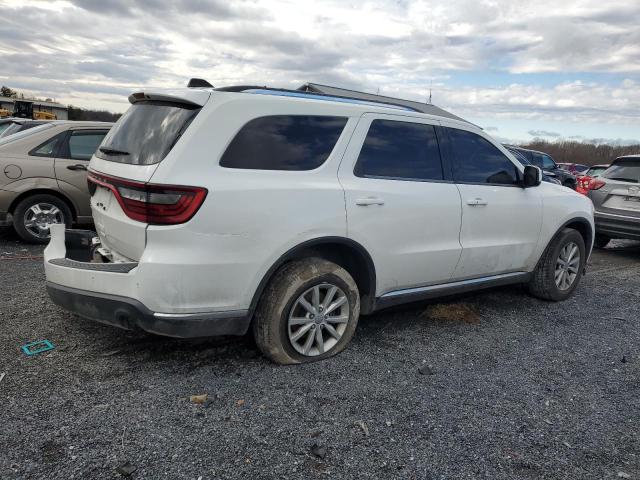 1C4RDJAG9EC314622 - 2014 DODGE DURANGO SXT WHITE photo 3