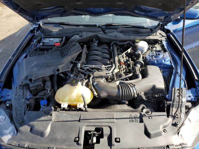 1FA6P8CF3N5142461 - 2022 FORD MUSTANG GT BLUE photo 11