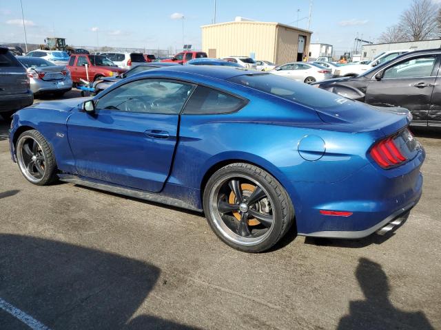 1FA6P8CF3N5142461 - 2022 FORD MUSTANG GT BLUE photo 2