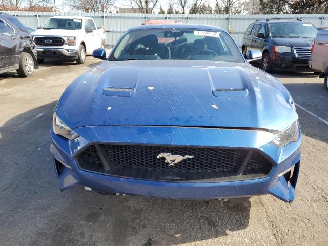 1FA6P8CF3N5142461 - 2022 FORD MUSTANG GT BLUE photo 5