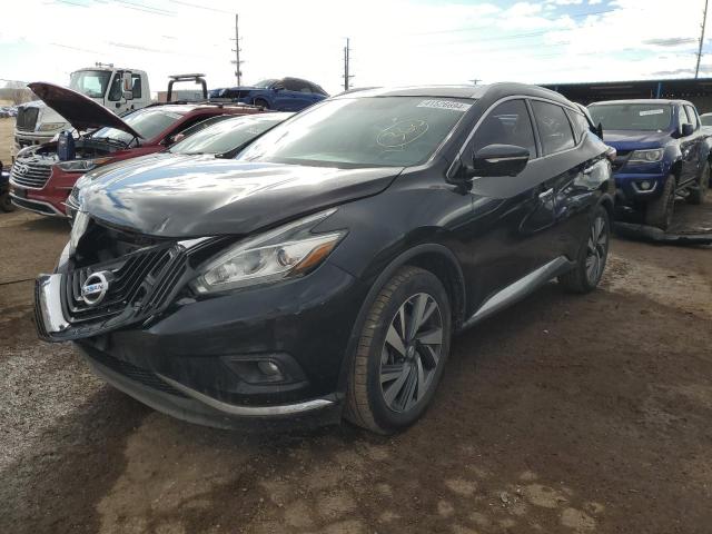 5N1AZ2MH5FN259645 - 2015 NISSAN MURANO S BLACK photo 1