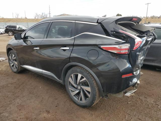 5N1AZ2MH5FN259645 - 2015 NISSAN MURANO S BLACK photo 2