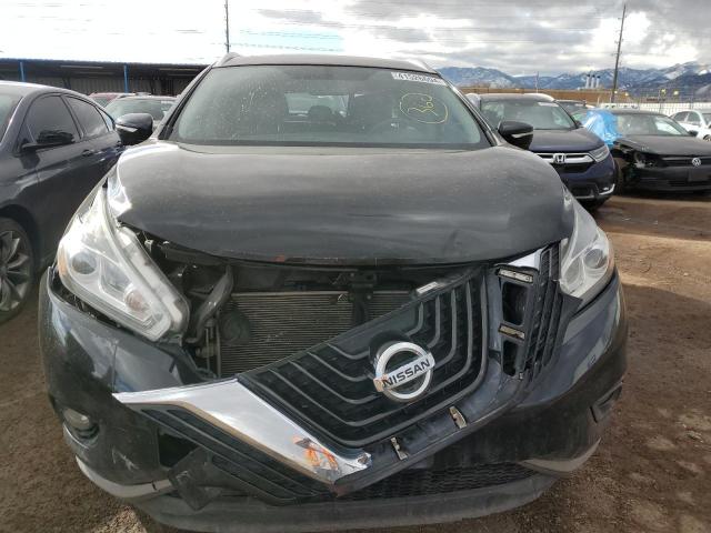 5N1AZ2MH5FN259645 - 2015 NISSAN MURANO S BLACK photo 5