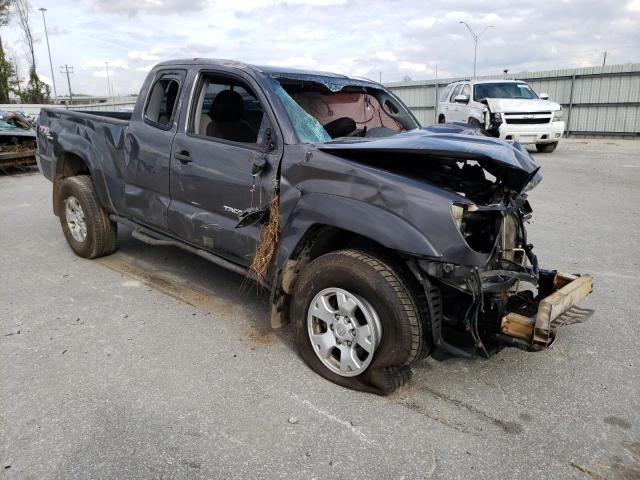 5TFUU4EN7BX021777 - 2011 TOYOTA TACOMA ACCESS CAB GRAY photo 4