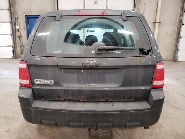 1FMCU02769KC58466 - 2009 FORD ESCAPE XLS BLACK photo 6