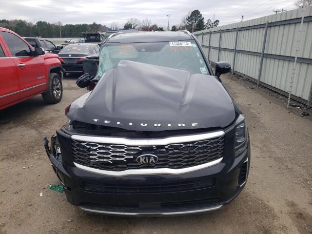 5XYP64HC8MG161277 - 2021 KIA TELLURIDE S BLACK photo 5