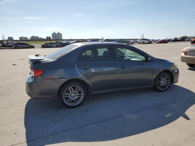 5YFBU4EEXCP015060 - 2012 TOYOTA COROLLA BASE GRAY photo 3