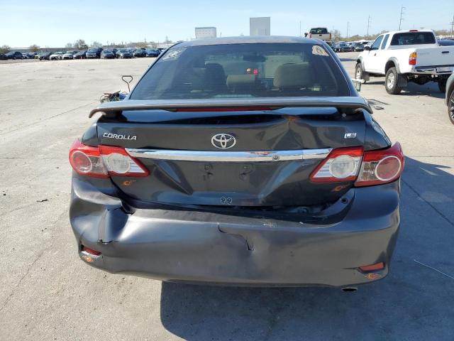 5YFBU4EEXCP015060 - 2012 TOYOTA COROLLA BASE GRAY photo 6