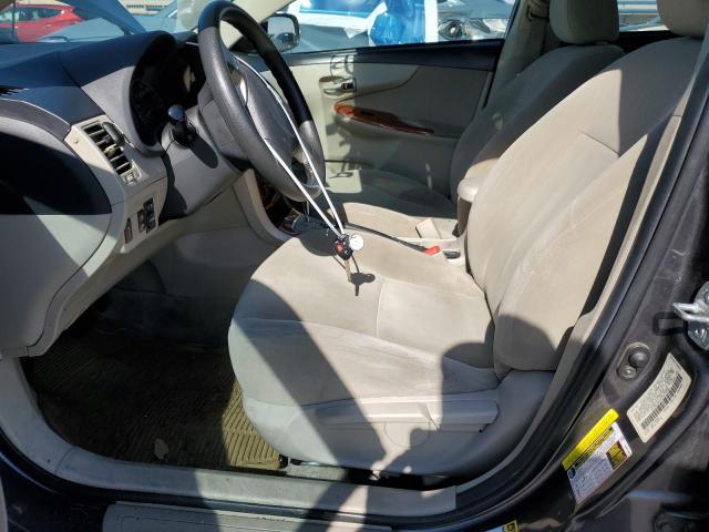 5YFBU4EEXCP015060 - 2012 TOYOTA COROLLA BASE GRAY photo 7