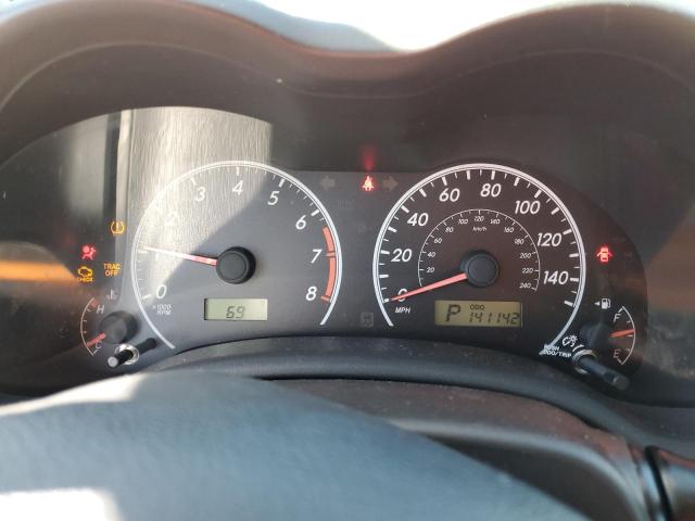 5YFBU4EEXCP015060 - 2012 TOYOTA COROLLA BASE GRAY photo 9