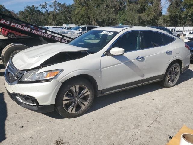 5J6TF1H54EL000603 - 2014 HONDA CROSSTOUR EXL თეთრი ფოტო 1