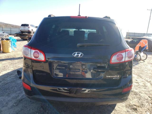 5XYZGDAG6BG023107 - 2011 HYUNDAI SANTA FE GLS BLACK photo 6