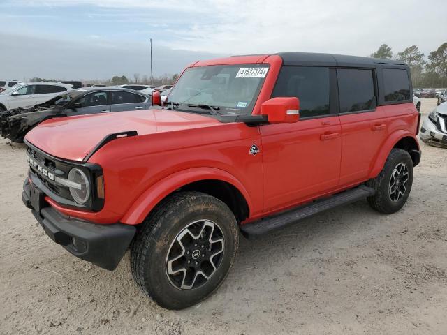 1FMEE5BP7NLB47206 - 2022 FORD BRONCO BASE RED photo 1