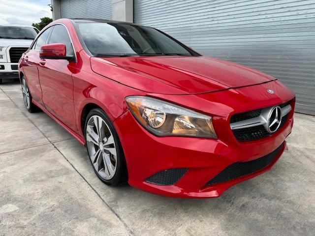 WDDSJ4EB7GN369058 - 2016 MERCEDES-BENZ CLA 250 RED photo 4