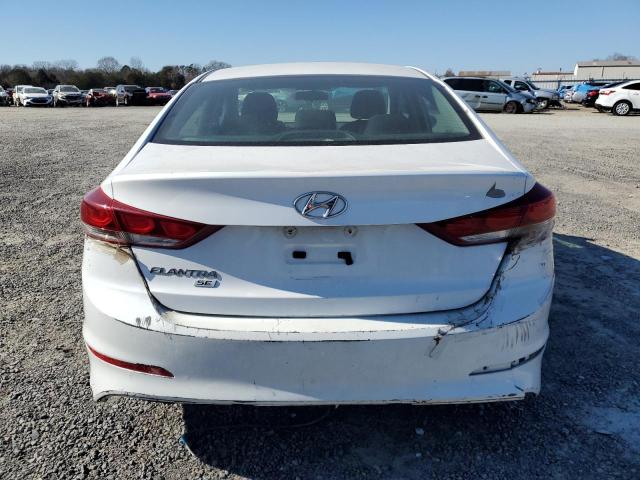 5NPD74LF0JH352732 - 2018 HYUNDAI ELANTRA SE WHITE photo 6