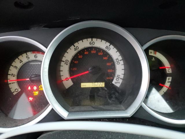 5TFTX4CN0DX035996 - 2013 TOYOTA TACOMA ACCESS CAB ვერცხლისფერი ფოტო 9