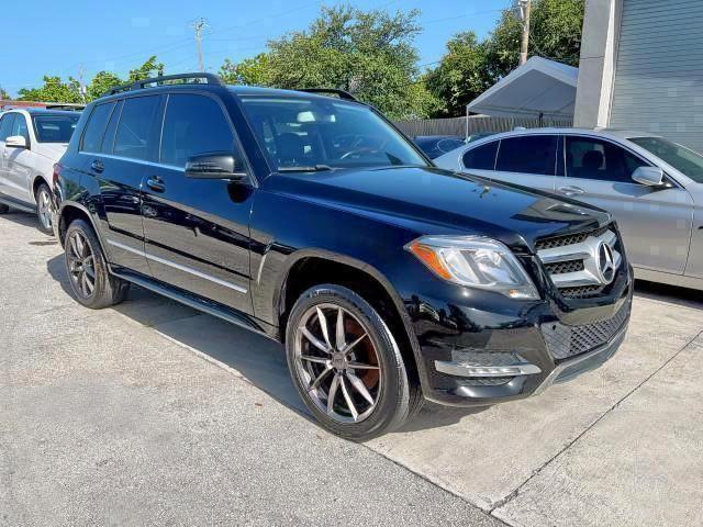 WDCGG5HB2FG348079 - 2015 MERCEDES-BENZ GLK 350 BLUE photo 4