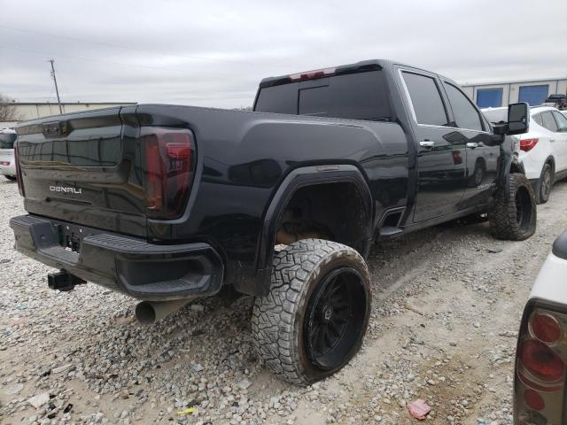 1GT49REY2NF364922 - 2022 GMC SIERRA K2500 DENALI BLACK photo 3