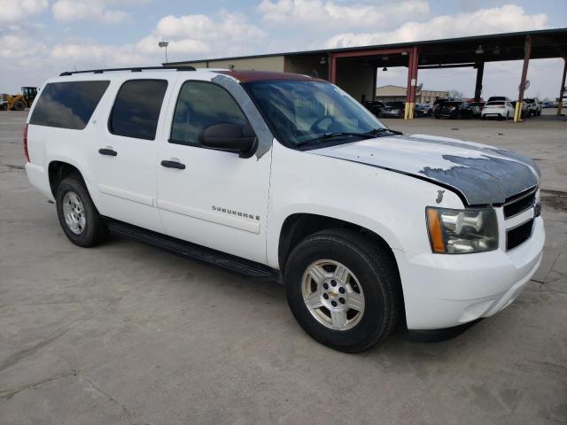 3GNFC16058G192027 - 2008 CHEVROLET SUBURBAN C1500  LS WHITE photo 4