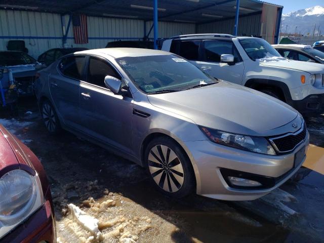 5XXGR4A68DG219565 - 2013 KIA OPTIMA SX SILVER photo 4