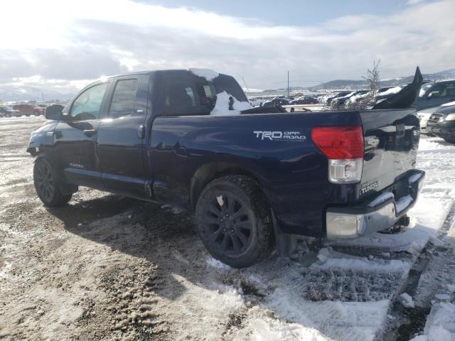 5TFUY5F16DX280186 - 2013 TOYOTA TUNDRA DOUBLE CAB SR5 BLUE photo 2