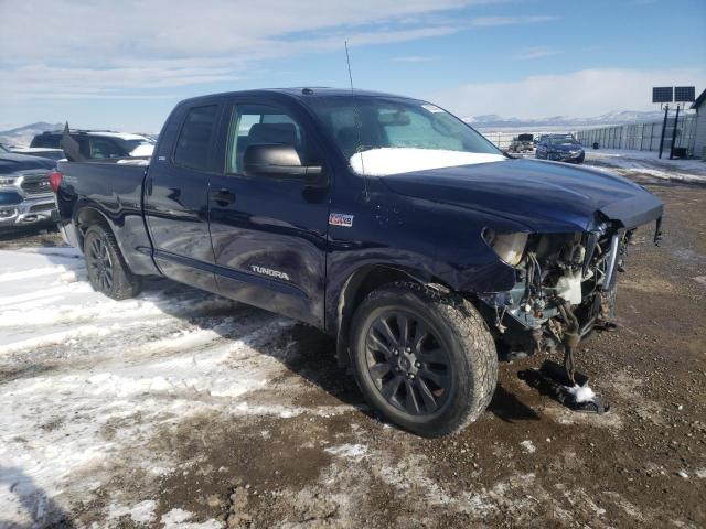 5TFUY5F16DX280186 - 2013 TOYOTA TUNDRA DOUBLE CAB SR5 BLUE photo 4