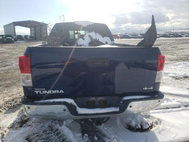 5TFUY5F16DX280186 - 2013 TOYOTA TUNDRA DOUBLE CAB SR5 BLUE photo 6