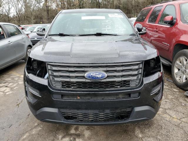 1FM5K8AR9KGA30955 - 2019 FORD EXPLORER POLICE INTERCEPTOR BLACK photo 5