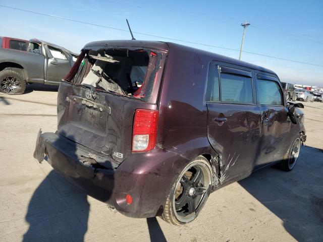 JTLZE4FE2B1120449 - 2011 TOYOTA SCION XB BURGUNDY photo 3