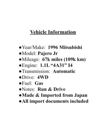 H57A0007571 - 1996 MITSUBISHI PAJERO MAROON photo 9