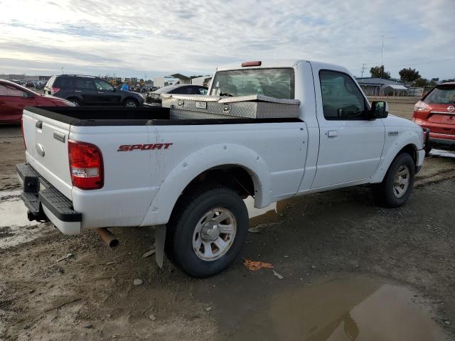 1FTYR10U26PA58676 - 2006 FORD RANGER WHITE photo 3