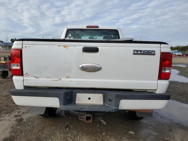 1FTYR10U26PA58676 - 2006 FORD RANGER WHITE photo 6