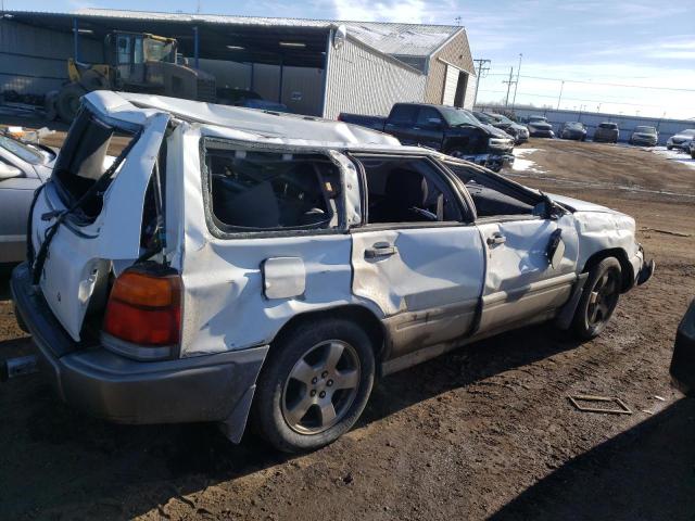 JF1SF6555YH730164 - 2000 SUBARU FORESTER S WHITE photo 3