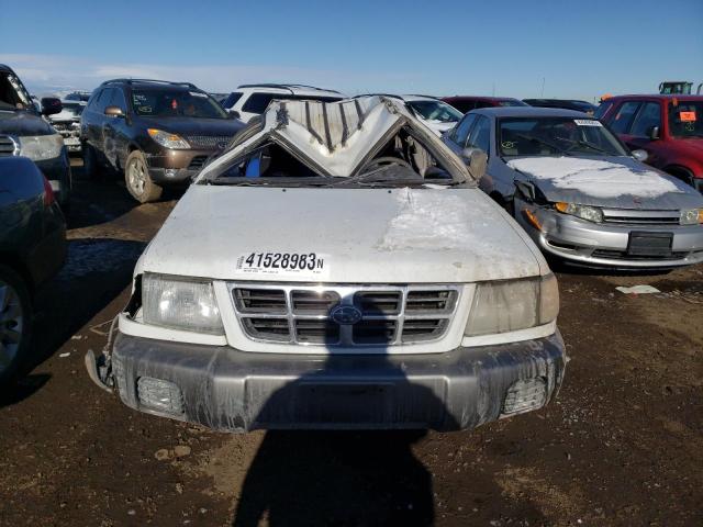 JF1SF6555YH730164 - 2000 SUBARU FORESTER S WHITE photo 5