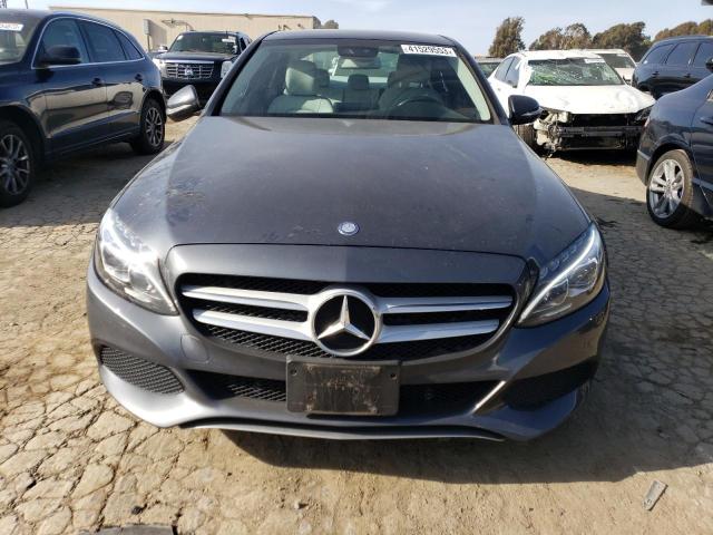 55SWF4KB3FU016975 - 2015 MERCEDES-BENZ C 300 4MATIC CHARCOAL photo 5