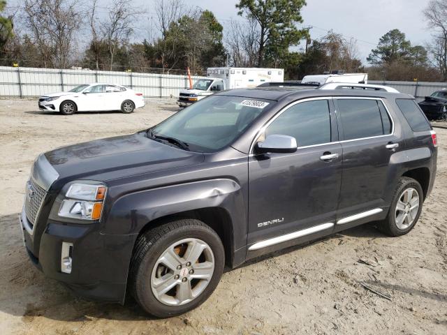 2GKALUEK3F6272530 - 2015 GMC TERRAIN DENALI GRAY photo 1