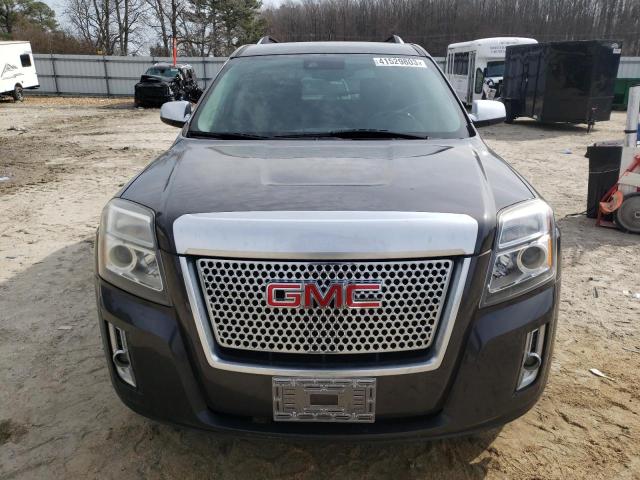 2GKALUEK3F6272530 - 2015 GMC TERRAIN DENALI GRAY photo 5