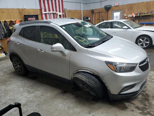 KL4CJ2SM0KB704691 - 2019 BUICK ENCORE SPORT TOURING SILVER photo 4