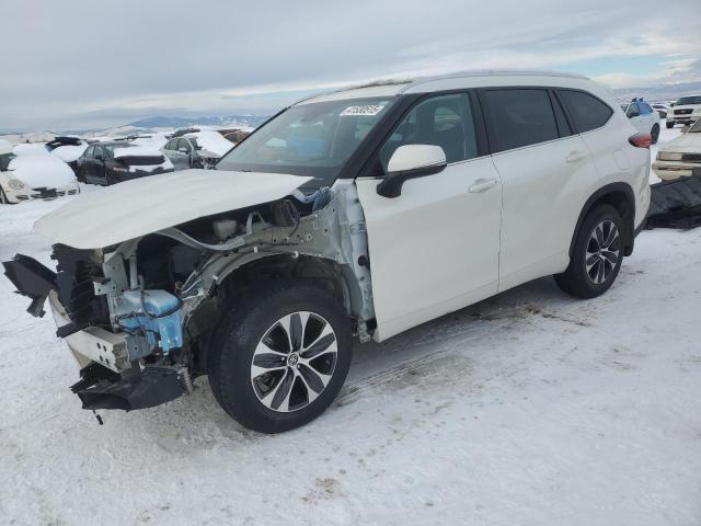5TDHZRBH8MS549934 - 2021 TOYOTA HIGHLANDER XLE WHITE photo 1
