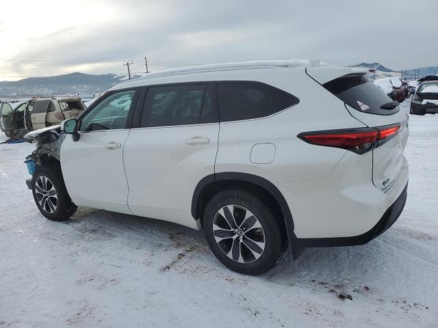 5TDHZRBH8MS549934 - 2021 TOYOTA HIGHLANDER XLE WHITE photo 2