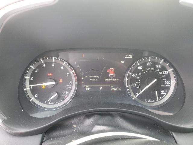 5TDHZRBH8MS549934 - 2021 TOYOTA HIGHLANDER XLE WHITE photo 9