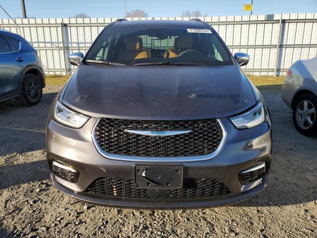 2C4RC1N75MR502167 - 2021 CHRYSLER PACIFICA HYBRID PINNACLE GRAY photo 5