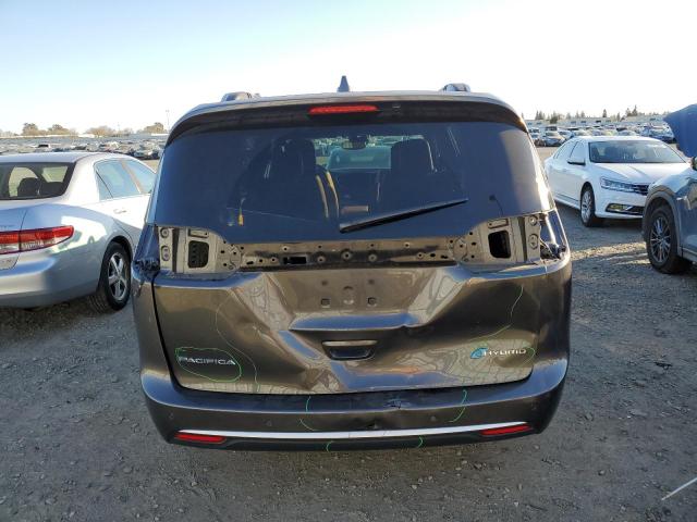 2C4RC1N75MR502167 - 2021 CHRYSLER PACIFICA HYBRID PINNACLE GRAY photo 6