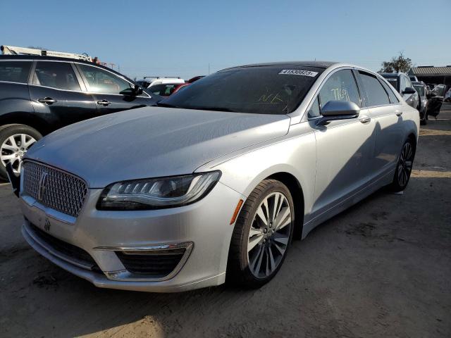 3LN6L5LU7HR664719 - 2017 LINCOLN MKZ HYBRID SELECT SILVER photo 1