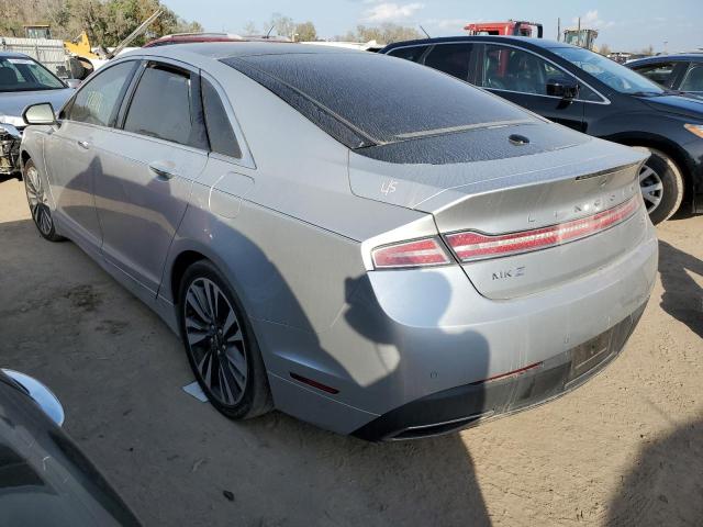 3LN6L5LU7HR664719 - 2017 LINCOLN MKZ HYBRID SELECT SILVER photo 2