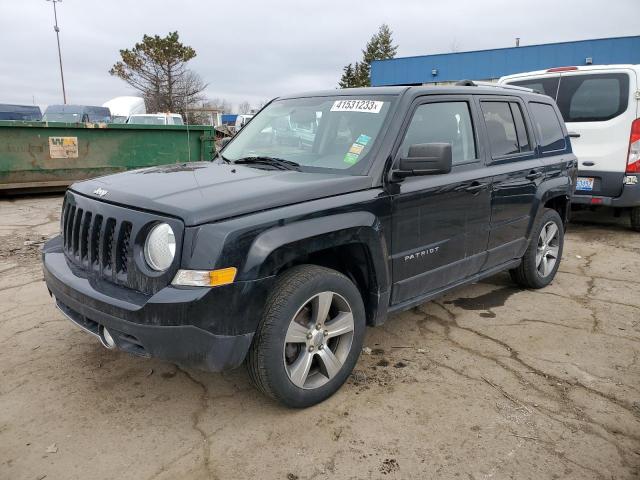 1C4NJPFA2HD172790 - 2017 JEEP PATRIOT LATITUDE BLACK photo 1