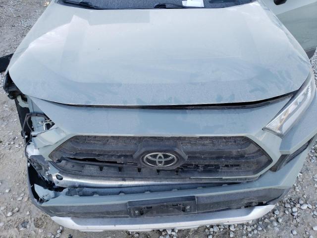 2T3J1RFVXKC022547 - 2019 TOYOTA RAV4 ADVENTURE GRAY photo 12