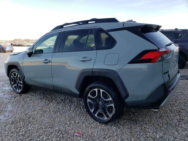 2T3J1RFVXKC022547 - 2019 TOYOTA RAV4 ADVENTURE GRAY photo 2